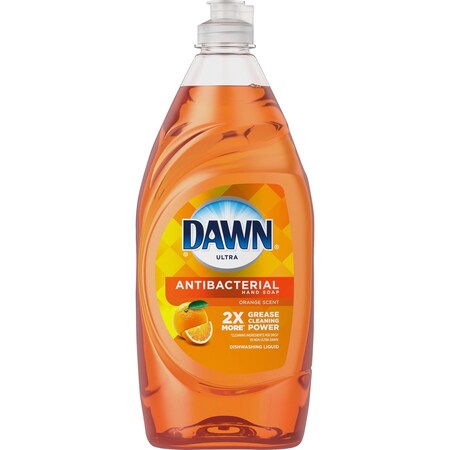 Dawn Antibact Dishwash Liquid, Orange, 28OZ, PK8 97318