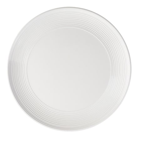 Tablecraft Platter, White, Melamine, 13.125 10496