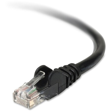 Belkin Cable, Cat6, Rj45M/M, 10ft-Bk A3L98010BLKS