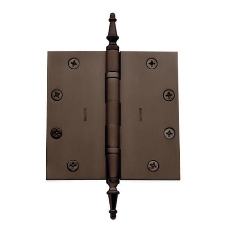 Baldwin Door and Butt Hinge, Bronze, Mortise Mounting, Venetian Bronze 1051.112.I