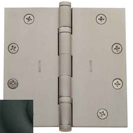 Baldwin Estate Satin Black Full Mortise 1051.190.INRP