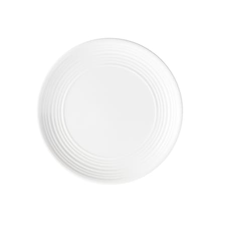 Tablecraft Round Side Plate, White, Melamine, 6 10515