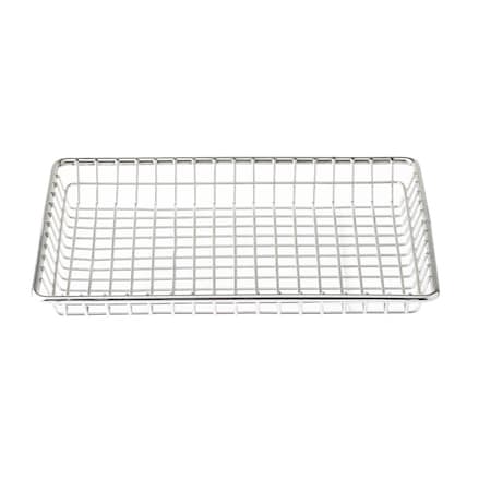 Tablecraft Wire Serving Rectangular Basket, 9x7x1.12 10521