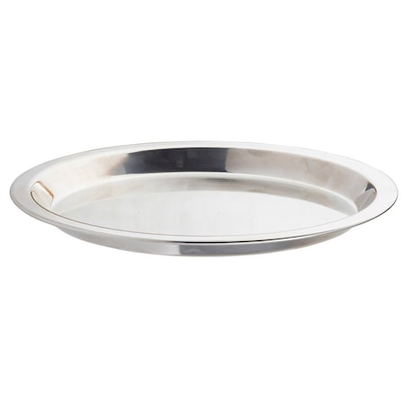 Tablecraft Round Pie Pan Server, SS, 9.125x1 10547
