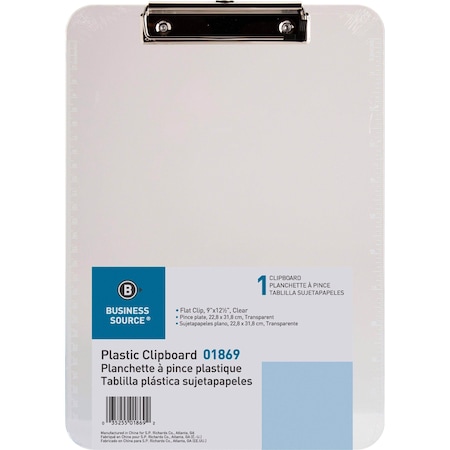 Zoro Select Plastic Clipboard BSN01869