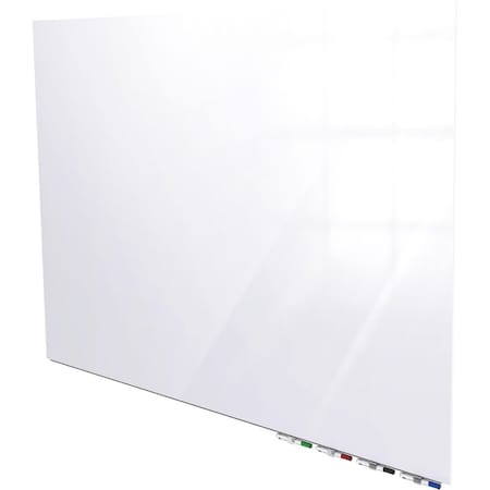 Ghent Aria Glassboard, 3 ft.Hx4W, 1/4", White, Glass, 36", 48", White ARIASN34WH