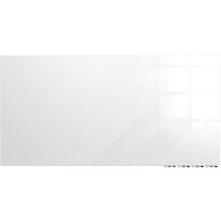 Ghent Aria Glassboard, 4Hx5 ft.W, 1/4", White, Glass, 48", 60", White ARIASN45WH