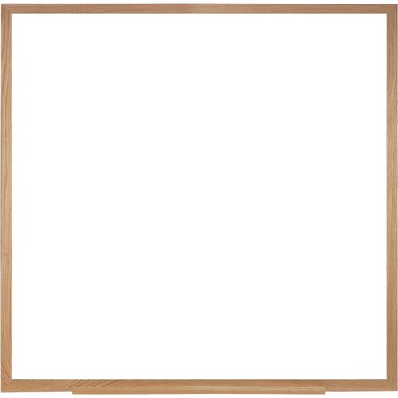 Ghent Porcelain Whiteboard, 48.5"x48.5", Porcelain, 48-1/2", 48-1/2", White M1W-44-4