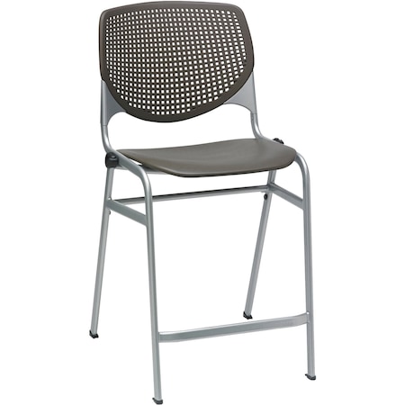 Kfi Counter Height Stool, Brwnstne CT2300-P18