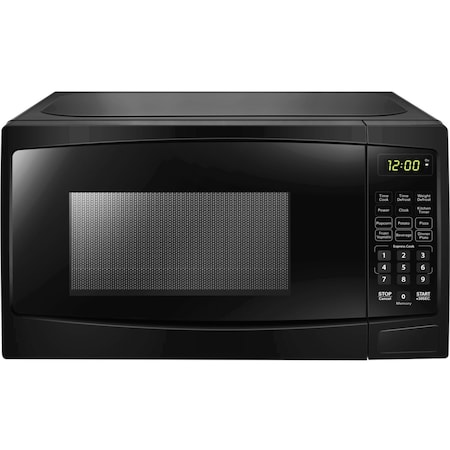 Danby Countertop Microwave, 1.1 cu ft, Black DBMW1121BBB