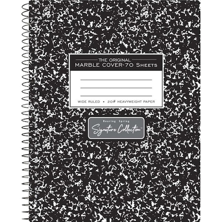 Roaring Spring Premium Wirebound Marble Comp Book, PK24 10112CS