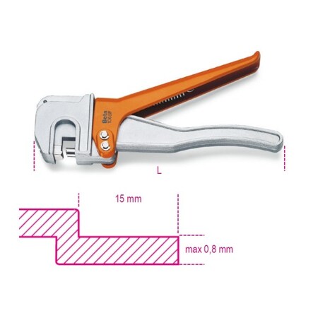 Beta Hand Crimper Steel Matrix 010650020