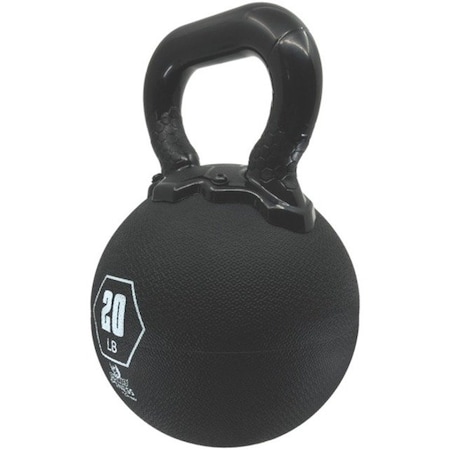 Champion Sports Durable Rhino Kettle Bell, Red 20lb RKB20