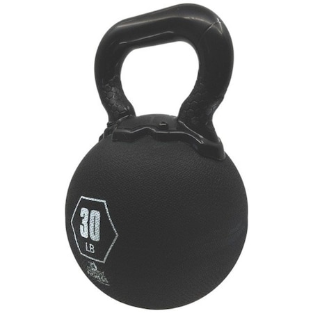 Champion Sports Durable Rhino Kettle Bell, Blue 30lb RKB30