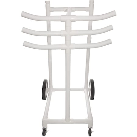 Champion Sports Hoop Storage Cart, Up to 100 Hoops HCRACK