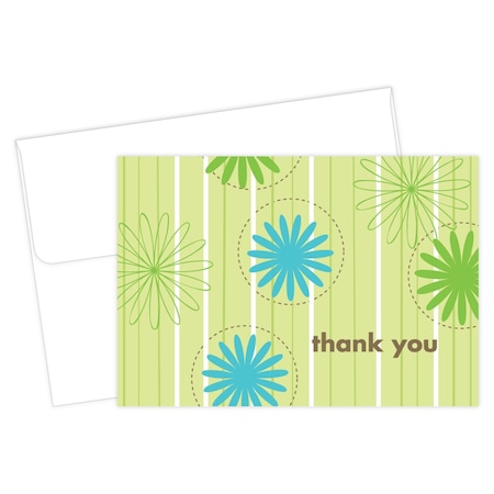 Great Papers Thank You Card and Envelopes, Daisy, PK24 10675