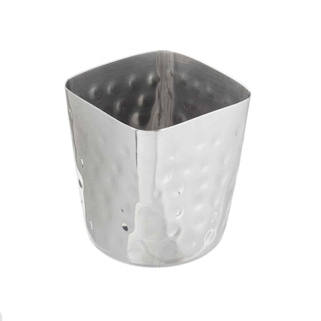 Tablecraft Square Fry Cup, 13 oz, SS, 3x3x3.375 10678