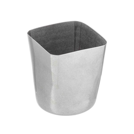Tablecraft Square Fry Cup, 13 oz, SS, 3x3x3.375 10680
