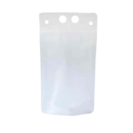 Tablecraft To-Go Beverage Pouch, 32 oz, PK100 10683