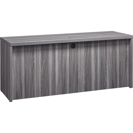 Mayline Credenza, Aberdeen, 72"Wx24"D, Gray Steel ACD7224LGS