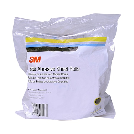 3M Stikit Gold Sheet Roll, 02694, P180gr, PK6 02694
