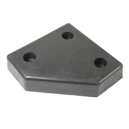 Mcguire Molded Rubber Bumpers, Bumper 18"X 18"X 106-018