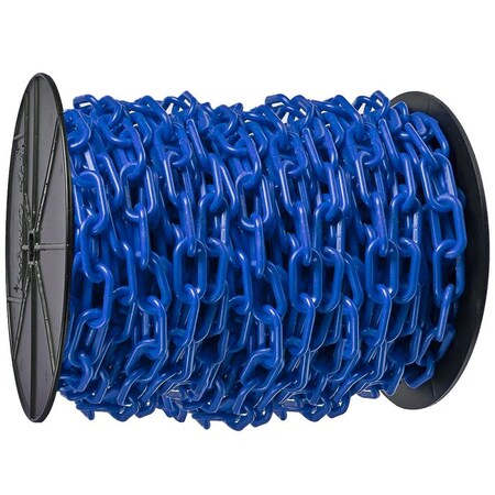 Mr. Chain Blue Plastic Chain 1.5"(#6, 38 mm)x200 30106