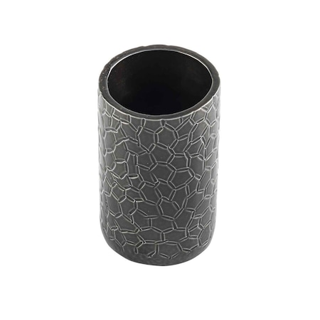 Tablecraft Sugar Tube Holder, Round, Black Finish 10739
