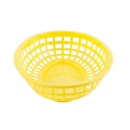 Tablecraft Classic Oval Basket, Yellow, PK12 1074Y