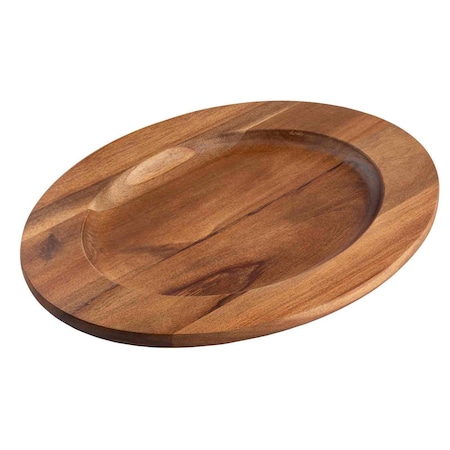 Tablecraft Acacia Wood Underliner for Oval Skillet 10764