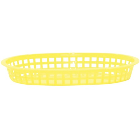 Tablecraft Chicago Platter Basket, Yellow, PK12 1076Y