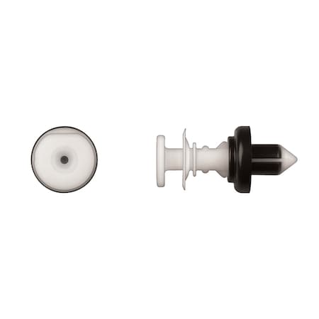 Disco Wht Nyln Interior Trim Clip 8.3mm Hole Size 13mm Stem L PK10 10788PK