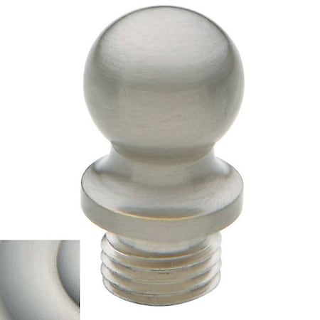 Baldwin Estate Lifetime Satin Nickel Hinge Pins and Finials 1090.056.I