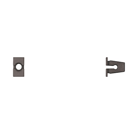 Disco Blk Nyln Inter Fender Nuts 7mm Hole Size 11mm Stem L PK25 10918PK