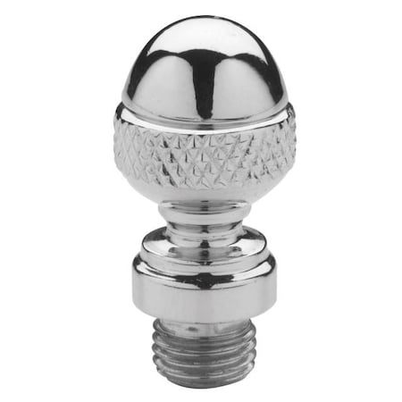Baldwin Estate Bright Chrome Hinge Pins and Finials 1092.260.I