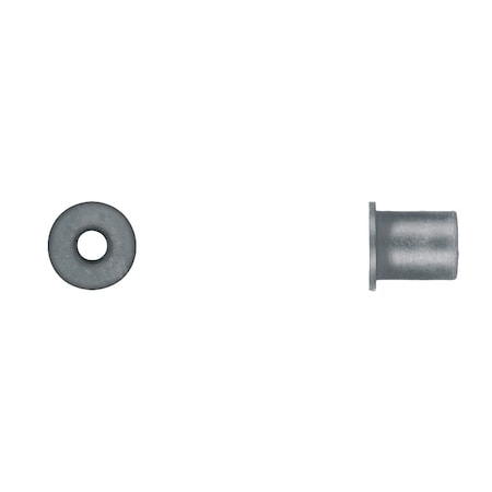 Disco Rubber Well Nuts 1/4-20 Screw 1/2" Hole Size PK10 1095PK10
