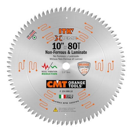 Cmt 10" ITK Non-Ferrous/Melamne Saw Blade 254.080.10