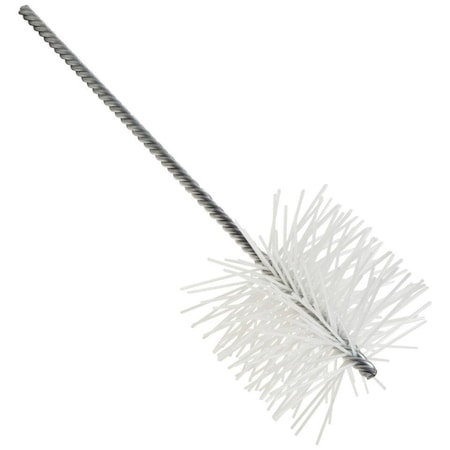 Brush Research 10-SJD O-Ring Groove Cleaner Brush, 5.5" Major Diameter, 17" OAL, Nylon, Cut For Power 10SJD