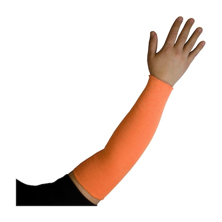 Pip Cut-Res Sleeve, Cotton Line, 18", Neon Orng 10-KANO18CL