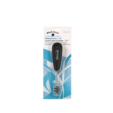 Black Swan Fitting Brush-Blister Card 1/2" 11001