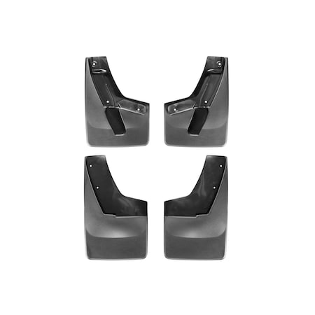 Weathertech No Drill Mud Flaps, Black, 110038-120038 110038-120038