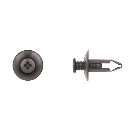 Disco Blk Nyln Phllp Screw Ret 8mm Hole Size 22mm Stem L PK15 11024PK