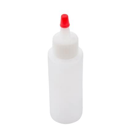 Tablecraft Chefs Sqz Bottle, Clr, Cone Tip, 2OZ, PK12 1102