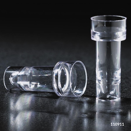 GLOBE SCIENTIFIC Sample Cup, 3mL, Ps, PK1000 110911