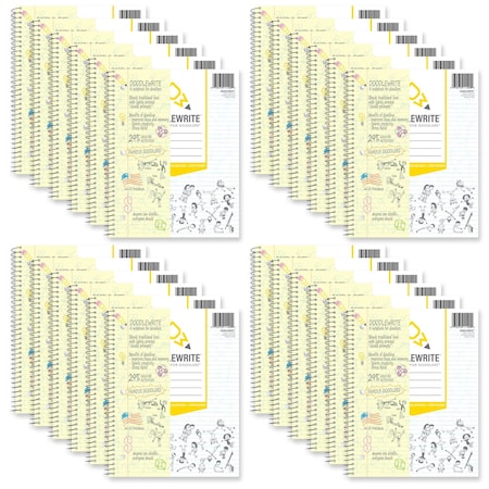 Roaring Spring DoodleWrite College Ruled Notebook, PK24 11100CS