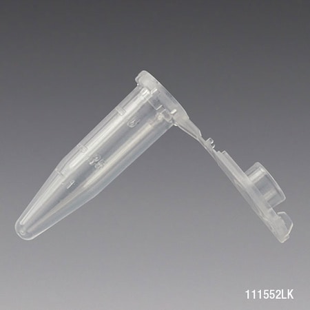 Globe Scientific Microcentrifuge Tube, 0.5mL, Pp, PK500 111552LK