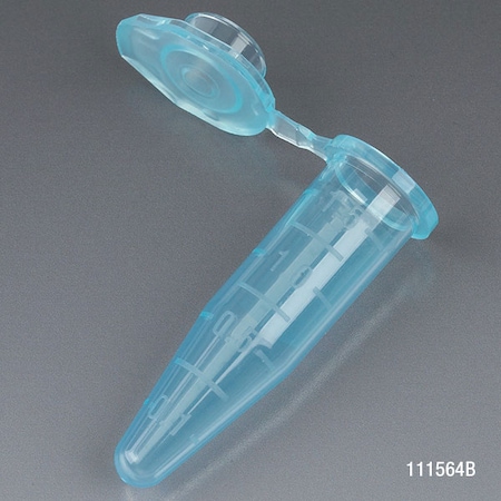 Globe Scientific Microcentrifuge Tube, 1.5mL Pp, PK500 111564B
