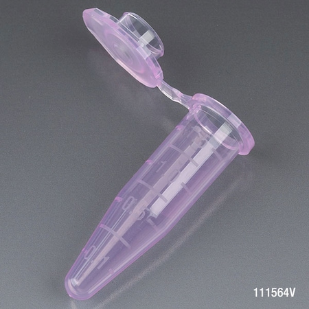 Globe Scientific Microcentrifuge Tube, 1.5mL Pp, PK500 111564V