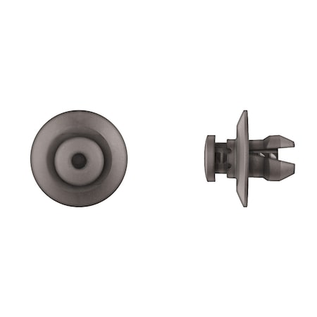 Disco Blk Nyln Fuel Tank Retainer 10mm Hole Size 12mm Stem L PK25 11165PK