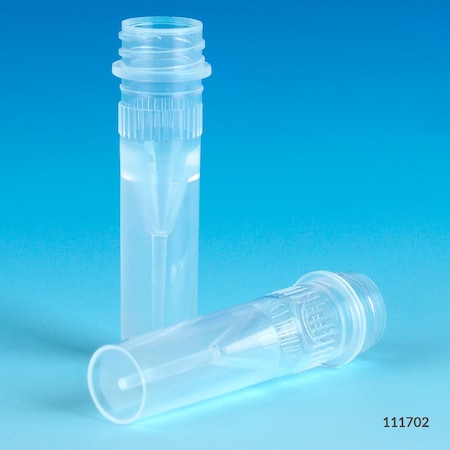 Globe Scientific Microtube, 0.5mL, Ss, Pp, PK1000 111702